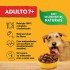 Sachê de Ração Para Cães Adultos 7 Plus Sabor Carne Ao Molho 100G Pedigree