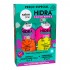 Kit Shampoo e Condicionador Hidra Kids Cachinhos Melancia 300Ml Cada Salon Line
