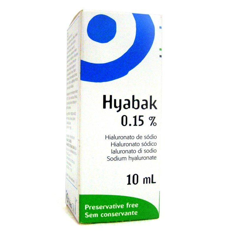 Comprar Hyabak 0,15% Solução Oftálmica - Lágrima Artificial