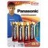Pilha Panasonic Power Alcalina Aa Leve 6 Pague 5