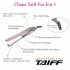 Chapa Taiff Fox Iron 3 Soft Rose Bivolt