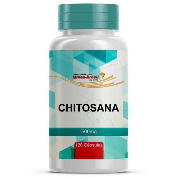 Chitosana 500Mg 120 Cápsulas