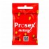Preservativo Morango Flavorizado Premium Com 3 Unidades Prosex