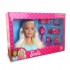 Barbie Styling Head Unique Com Acessórios Mattel Pupee