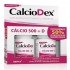 Calciodex Cálcio 500 Pack Econômico Com 02 Potes de 60 Cápsulas Cada