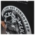 Camiseta Black Skull Dry Fit Bope Preta Tamanho M